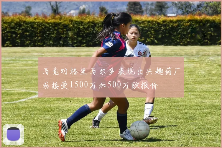 马竞对格里马尔多表现出兴趣药厂或接受1500万加500万欧报价