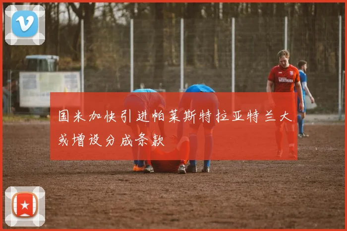 国米加快引进帕莱斯特拉亚特兰大或增设分成条款